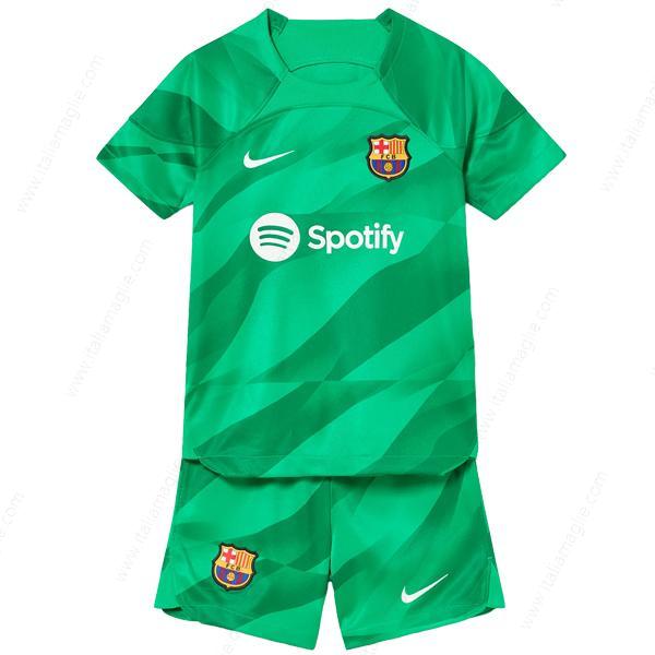 Maglia Barcelona Goalkeeper Bambino Divisa 23/24 – Verde
