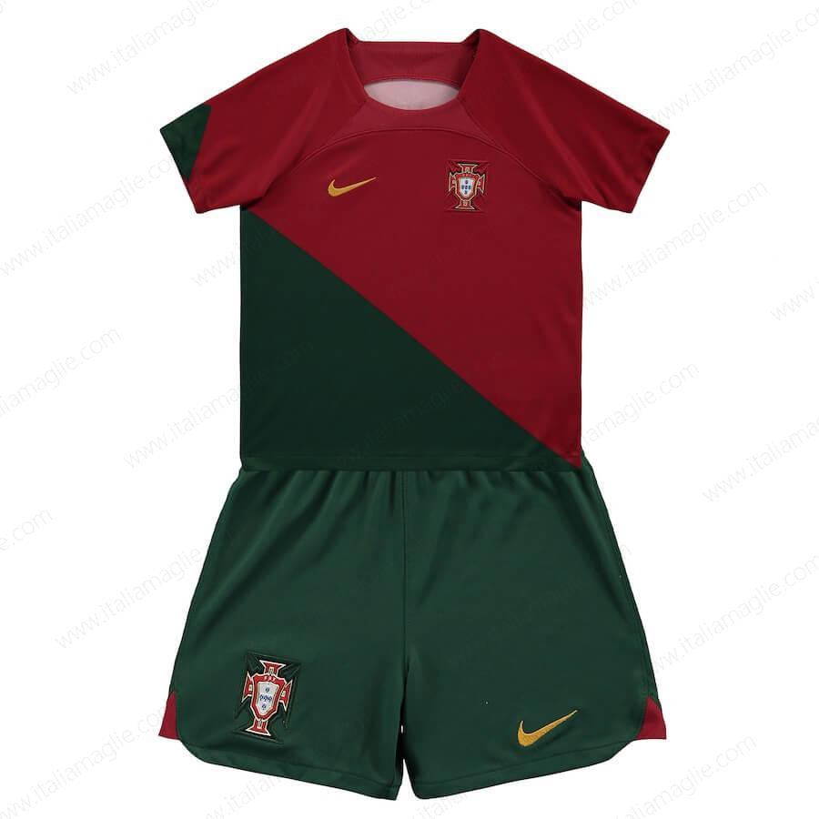 Maglia Portogallo Prima Bambino Divisa 2022