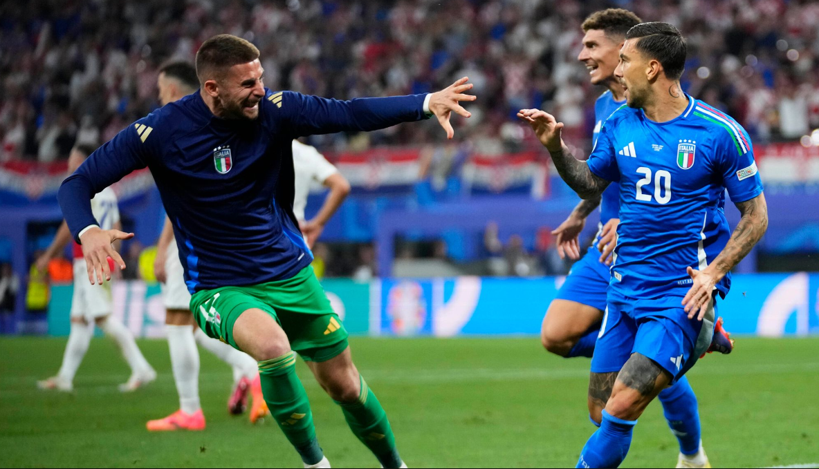Italia si affida al gol all’ultimo minuto per pareggiare con la Croazia